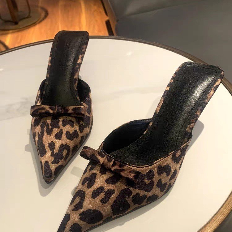 Ethnic And Fashion - Chaussons à talons hauts pointus imprimé