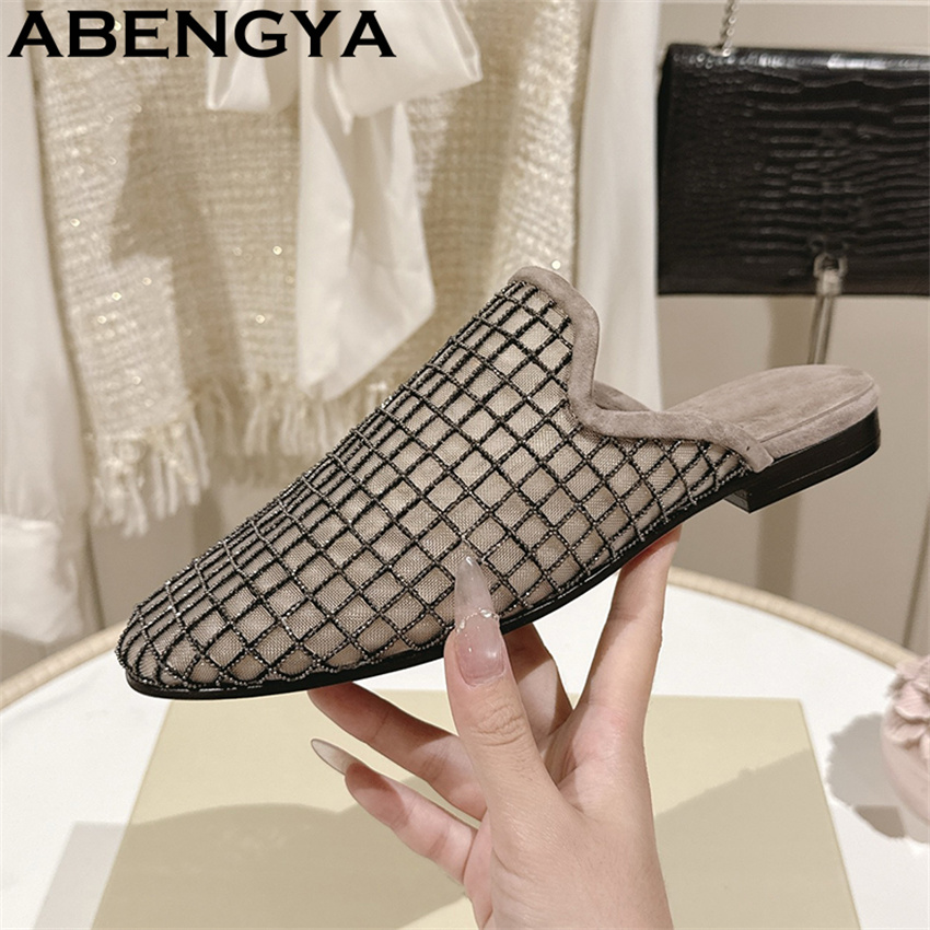 Ethnic And Fashion - Mocassins plats à bout rond en