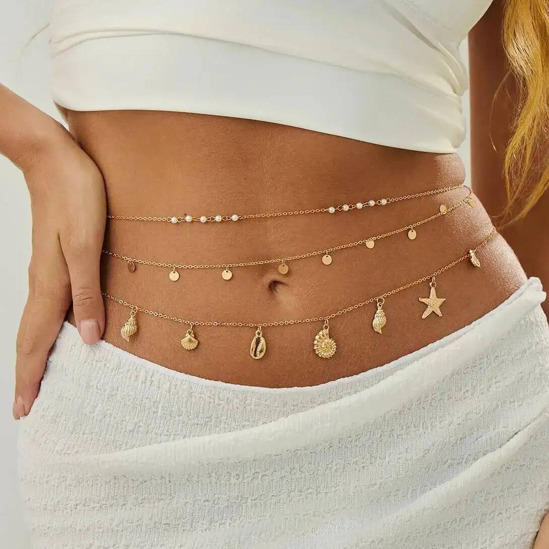 Ethnic Fashion Jewellery - IngeSight.Z 3 pièces/ensemble Boho étoile de