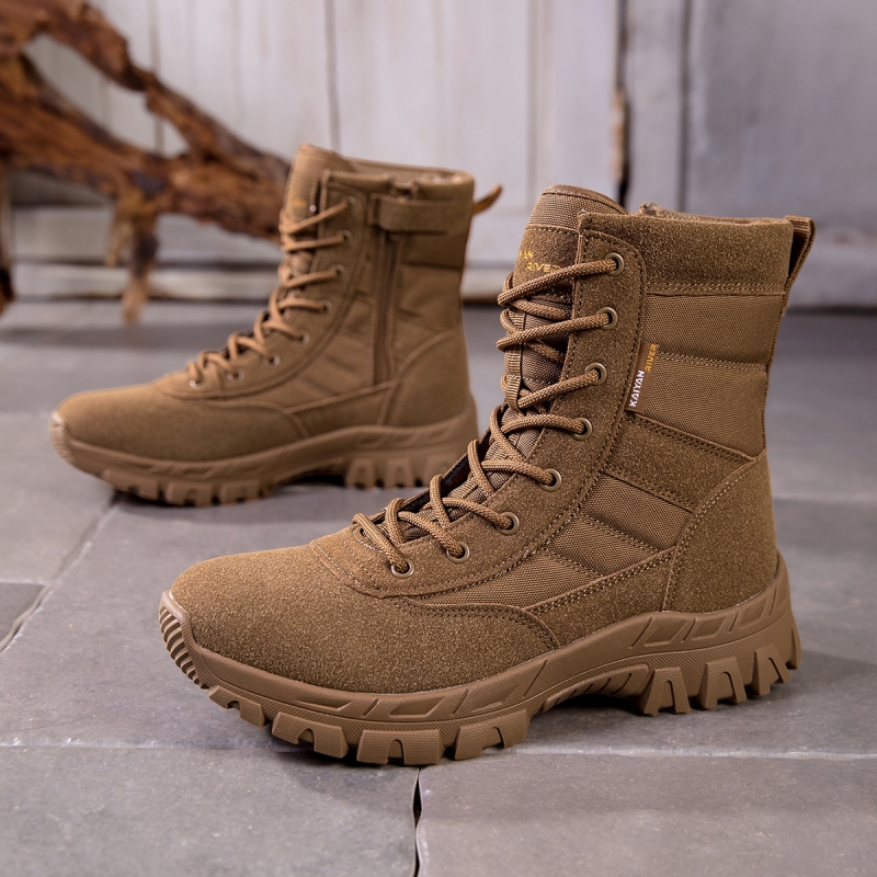 Ethnic Fabric - Bottes de combat tactiques à fermeture