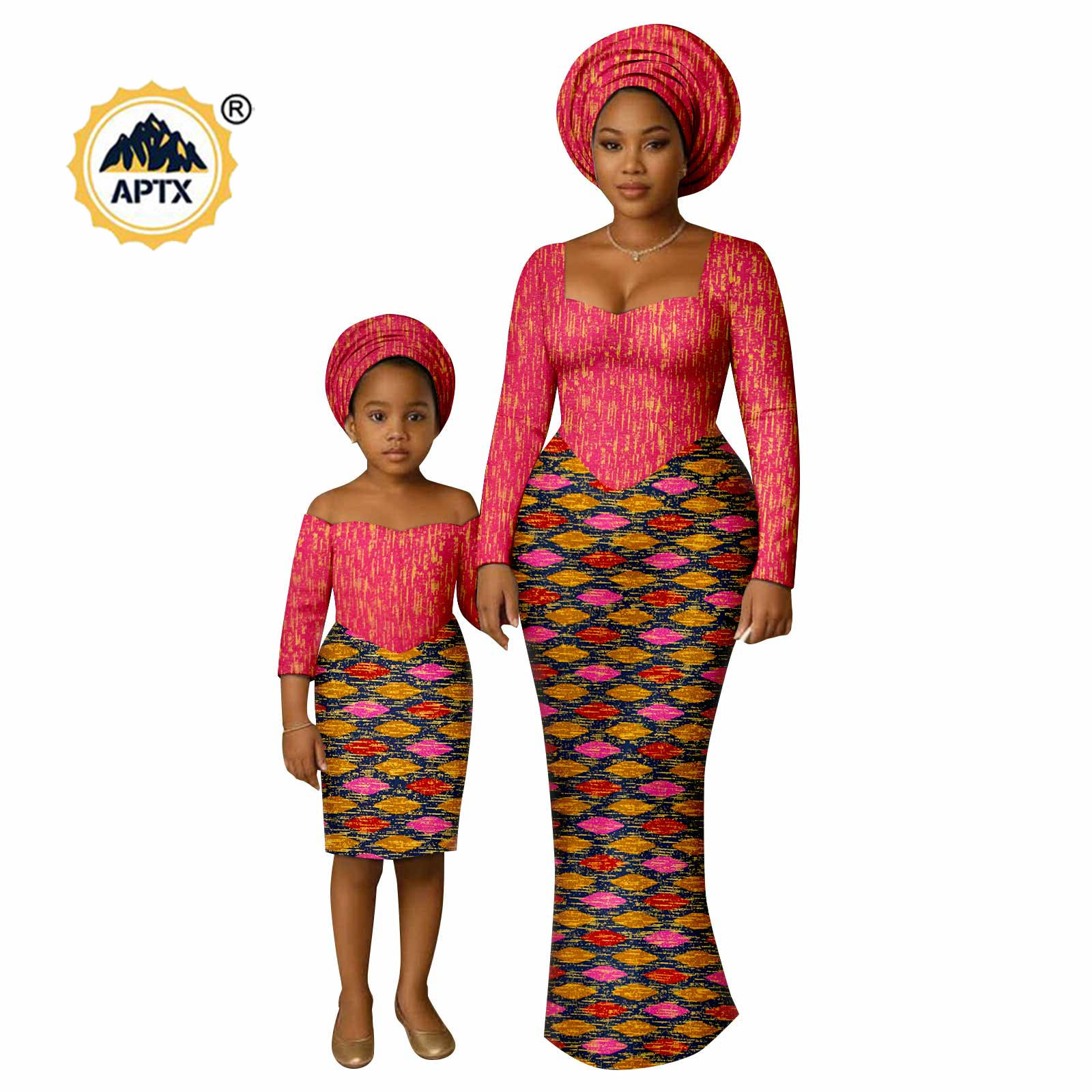 African Ankara Print - Robes longues imprimées africaines pour femmes,