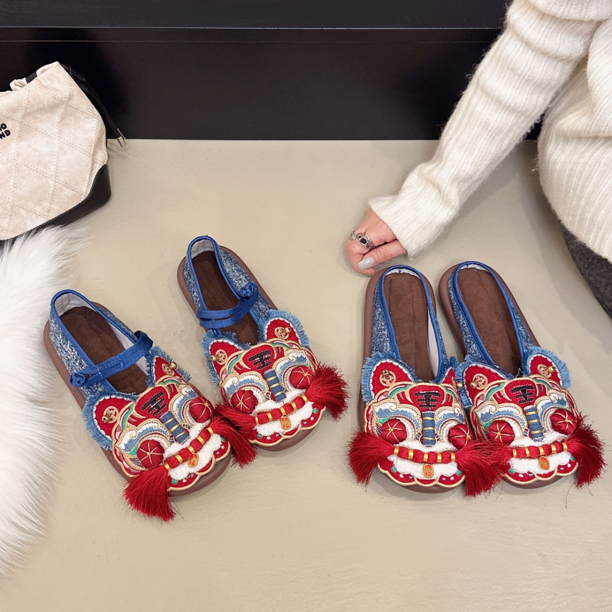 Chaussons d'intérieur pour fem - Ethnic Fashion House avis et prix