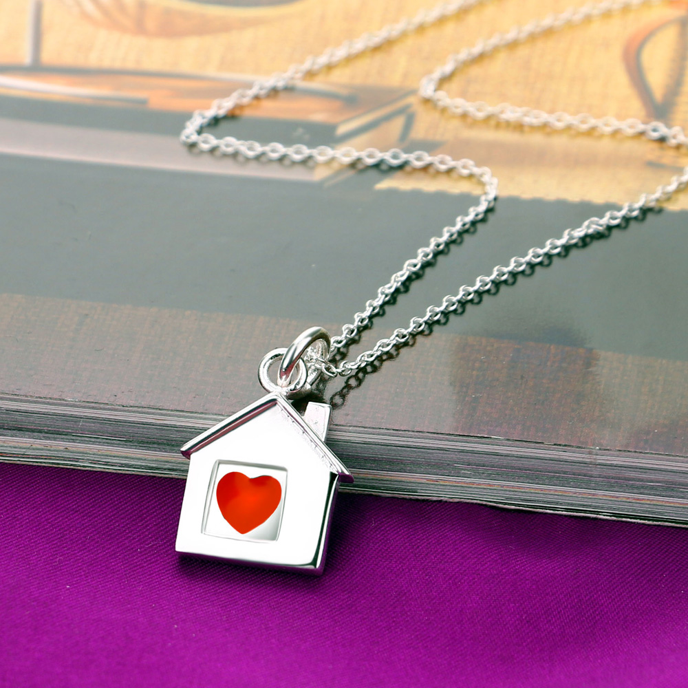 Collier pendentif maison en ar - Ethnic Fashion House avis et prix