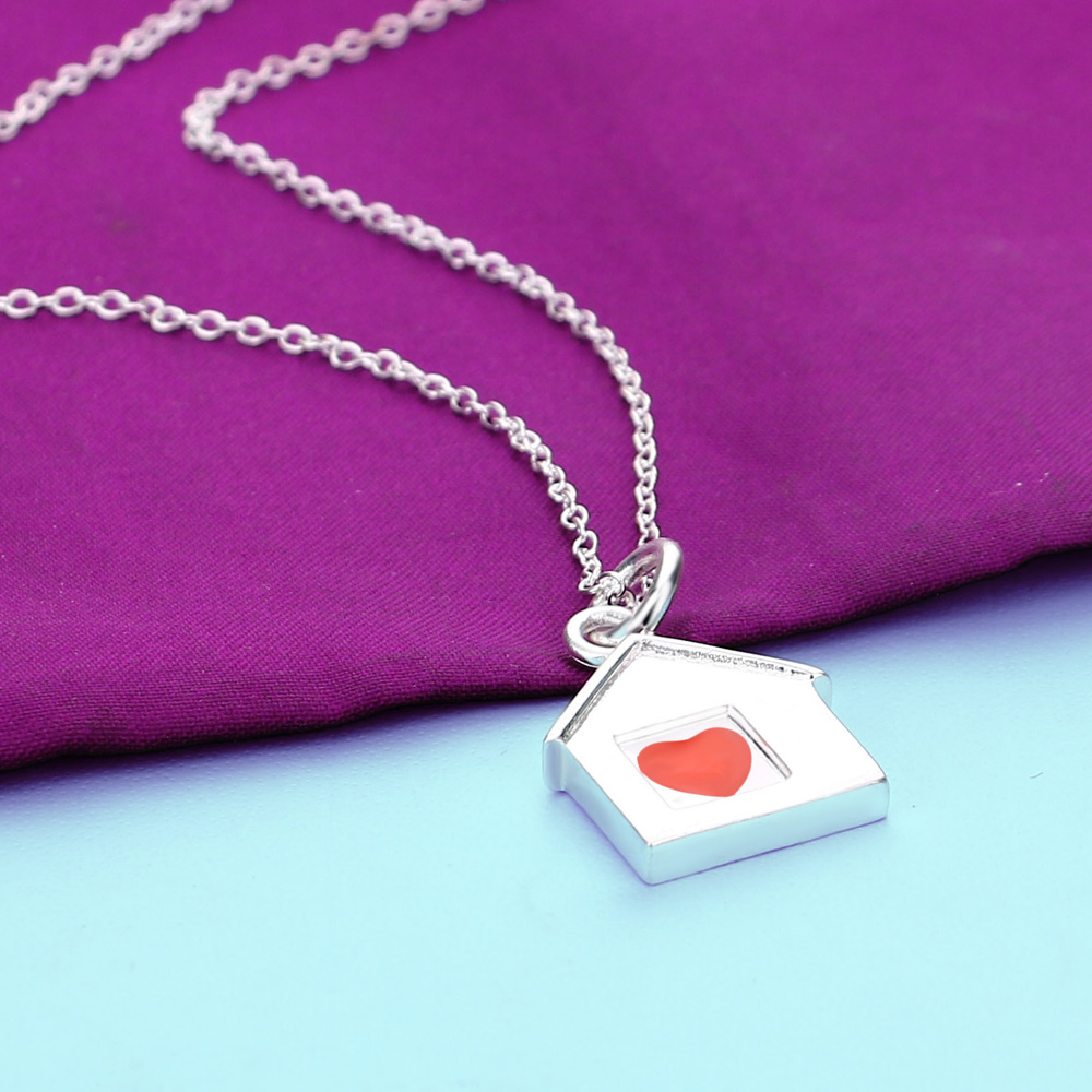 Collier pendentif maison en ar - Ethnic Fashion House avis et prix