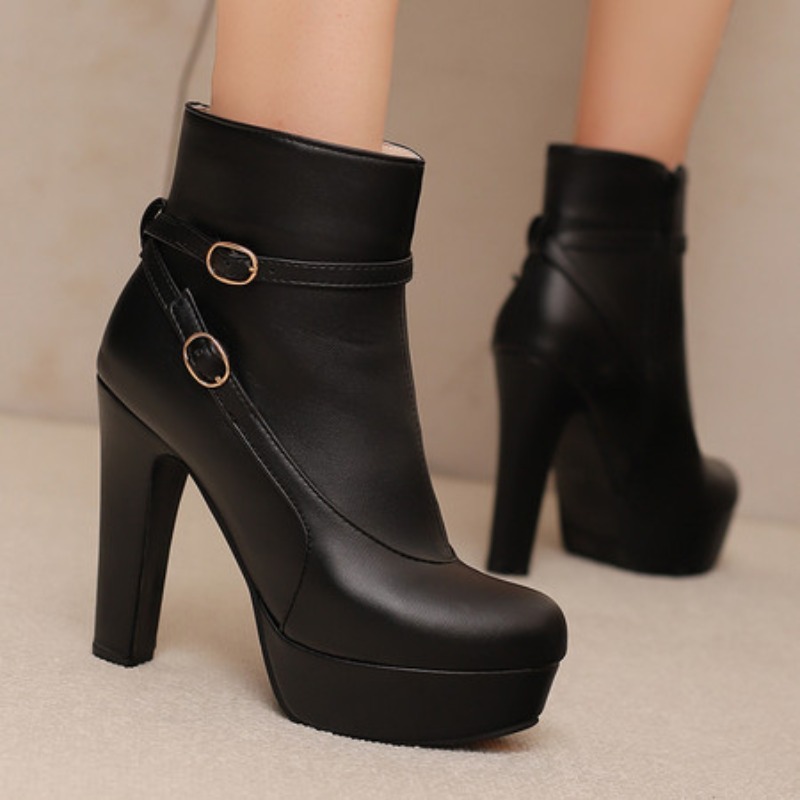 Bottines à plateforme pour fem - Ethnic And Fashion avis et prix