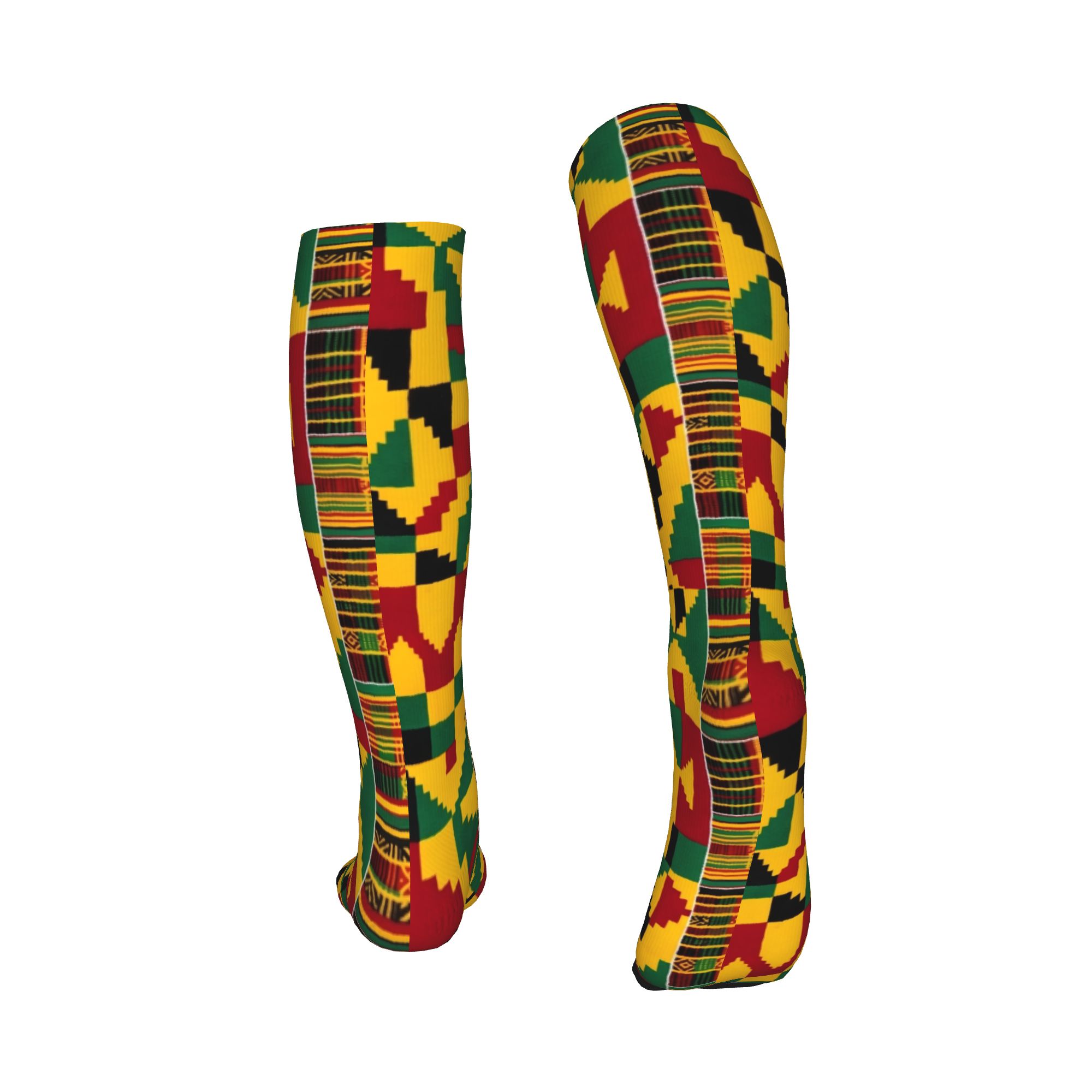 Chaussettes de sport à compres - African Ankara Print avis et prix