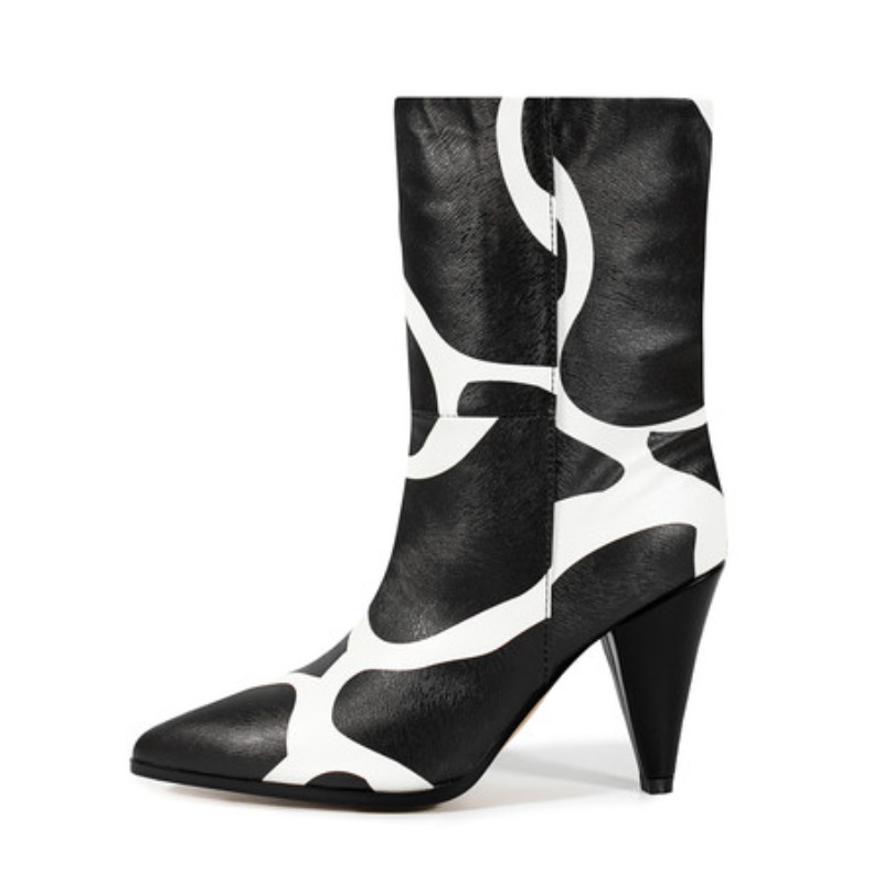 Bicolor Spike talons tirer sur - Ethnic Fashion Runway avis et prix