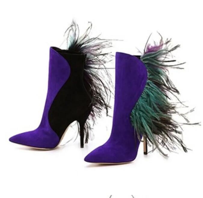 Piste mode plume gland mi bott - Ethnic Fashion Runway avis et prix