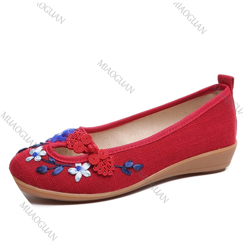 Chaussures compensées brodées  - Ethnic And Fashion avis et prix