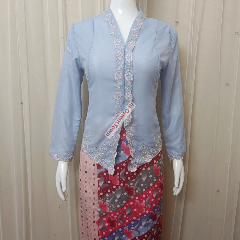 Pays d'asie du sud-est bleu ro - Thai Silk Blouse avis et prix