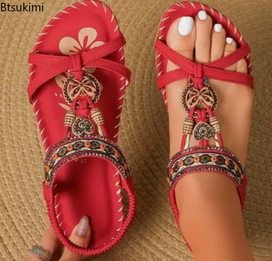 Sandales Bohèmes pour Femmes,  - Ethnic And Fashion avis et prix