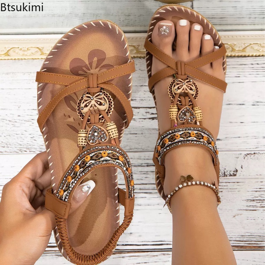 Sandales Bohèmes pour Femmes,  - Ethnic And Fashion avis et prix