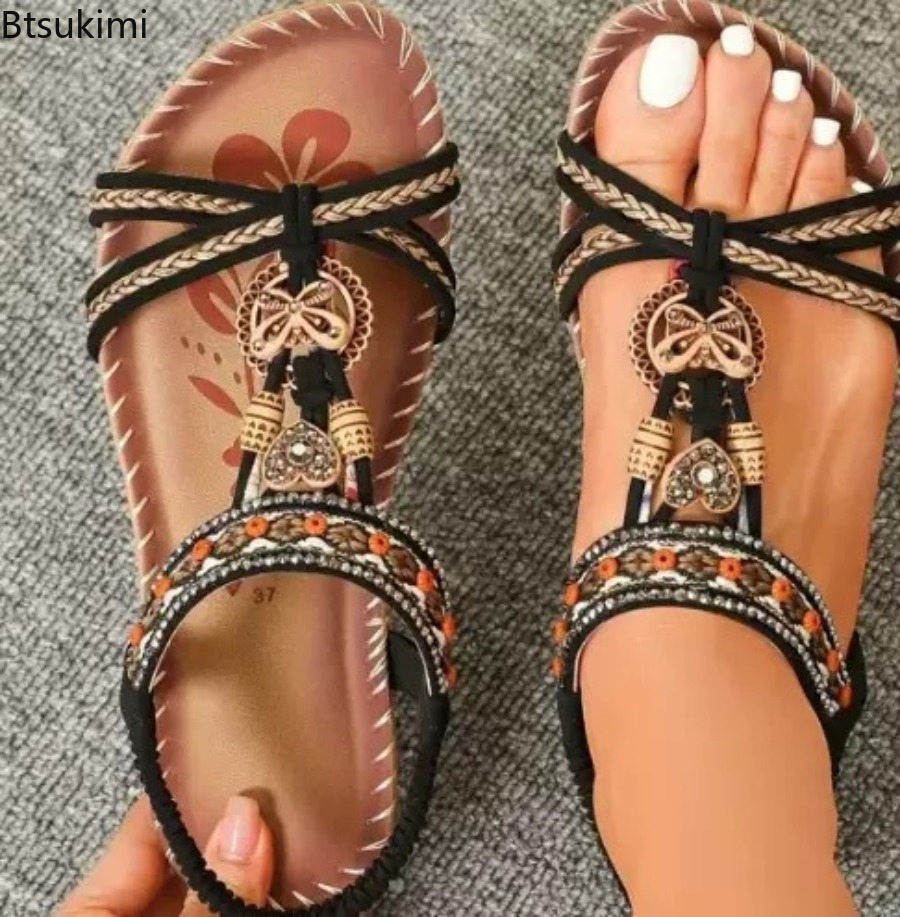 Sandales Bohèmes pour Femmes,  - Ethnic And Fashion avis et prix