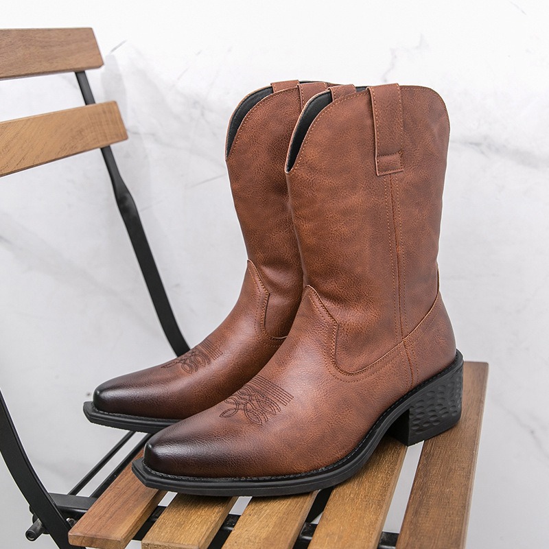 Bottes pour hommes, style west - Ethnic And Fashion avis et prix