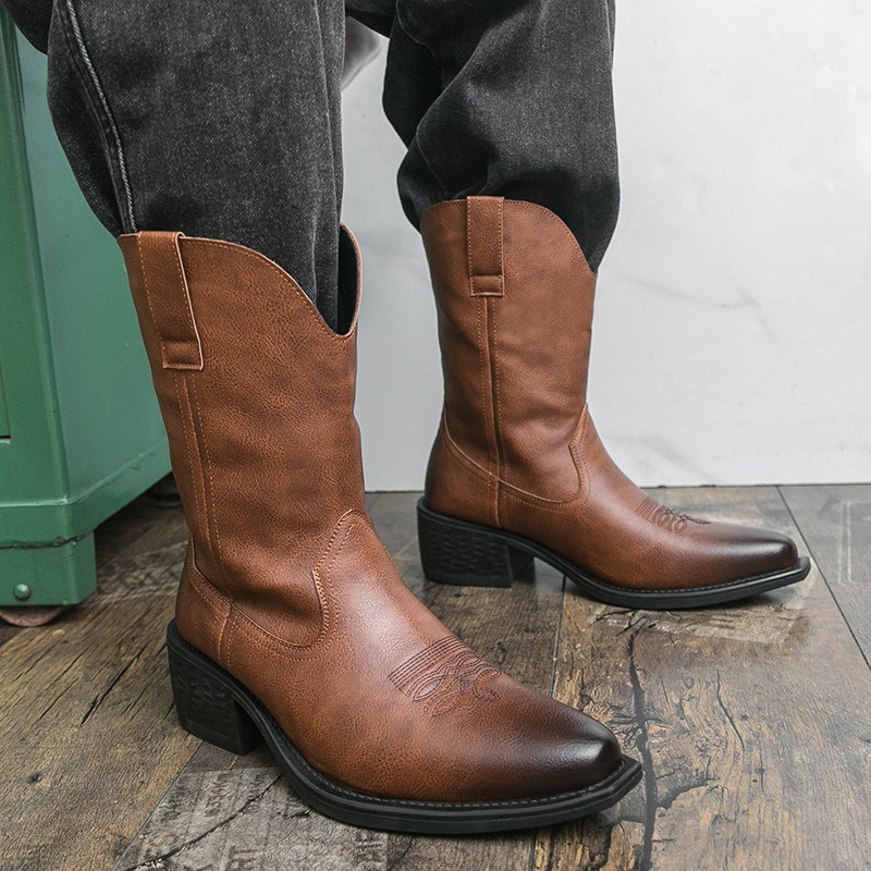 Bottes pour hommes, style west - Ethnic And Fashion avis et prix