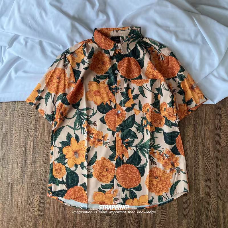 Chemise à Manches Courtes pour - Thai Silk Blouse avis et prix